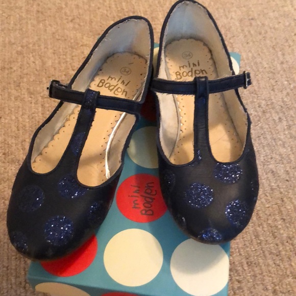 Mini Boden Other - Mini Boden Soarkly T Bar Flats 34